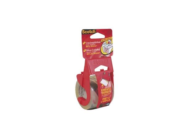 Emballasjetape SCOTCH 50mmx20m m/dis kla 